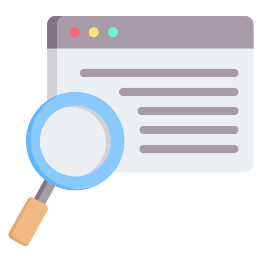 Search for data on our website